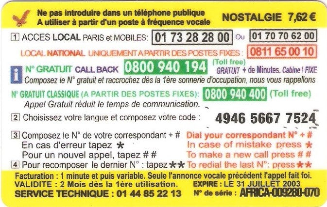 FRA-EAG-083-030731A - Nostalgie