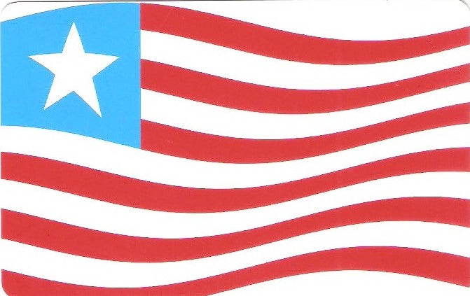 LIB-01M - Bandeira da Libéria - 10