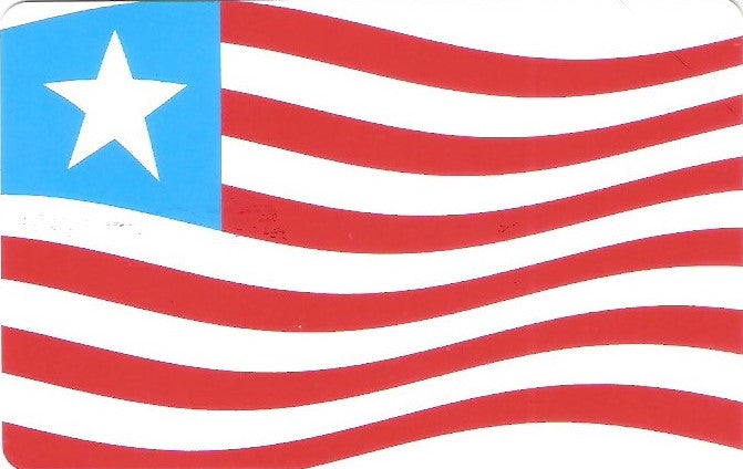LIB-04M - Bandeira da Libéria - 100