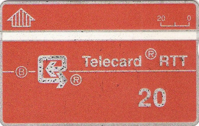 BELD-19(103B) - Telecard - 20 - Vermelho