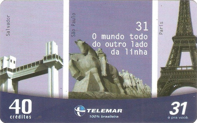 BAT04-028 - Salvador - São Paulo - Paris
