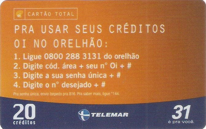 BAT07-07 - Pra Usar seus Créditos - 20