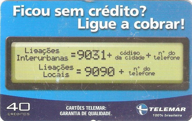 BAT03-009 - Ficou sem Crédito?