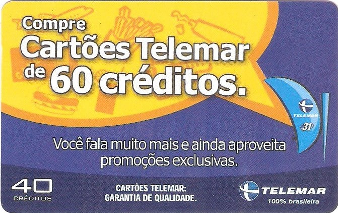 BAT02-176 - Compre Cartões de 60 C