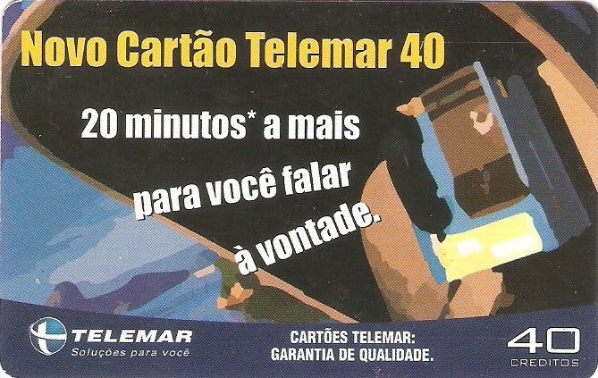 EST02-38 - Novo Cartão Telemar 40