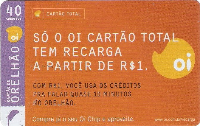 BAOi07-24 - Recarga de R$ 1,00 - 40
