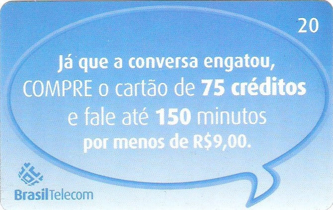 GOC07-03 - Cartão 75 Créditos