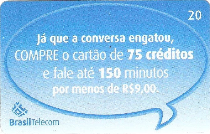 GOC06-061 - Cartão 75 Créditos