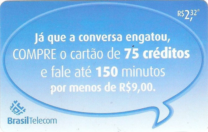 GOC06-063 - Cartão 75 Créditos - 2,32