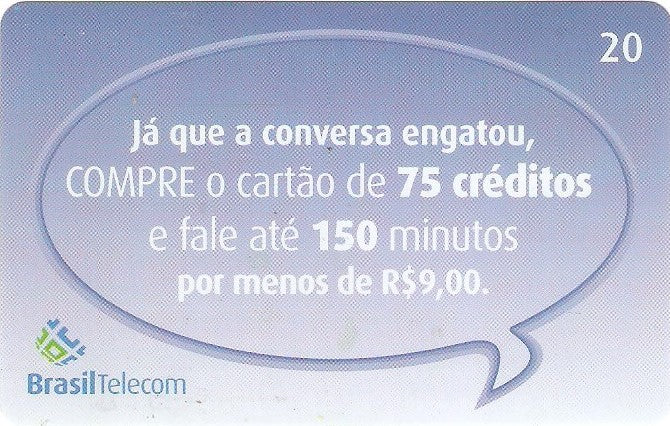 GOC06-065 - Cartão 75 Créditos