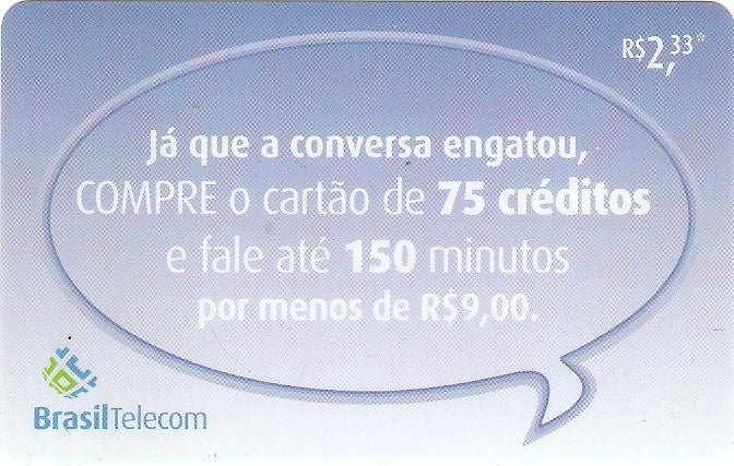 GOC06-068 - Cartão 75 Créditos - 2,33