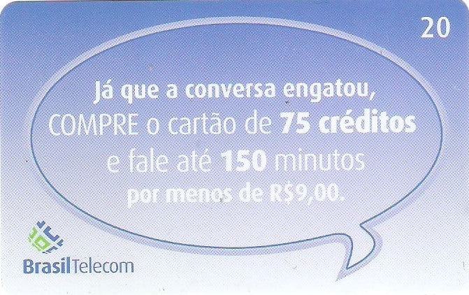 GOC06-066 - Cartão 75 Créditos