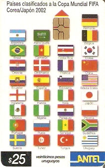 URU-C-238a - Mundial FIFA  - 2002