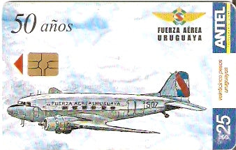 URU-C-308a - Avião - Douglas C-47
