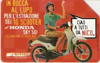 ITA-063M - Scooter Honda
