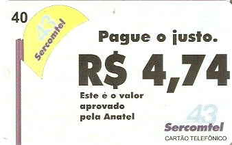 LON07-38 - Pague o Justo R$ 4.74