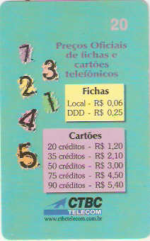 CTBC-T-0006M - Preços Oficiais - 20