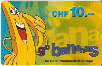 SWI-B06 - Go Bananas CHF 10