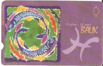 TUR-N-289 - Zodíaco - Peixes