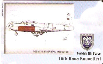 TUR-C-160 - Avião - T- 33 MK-III Silver Star 1958-93