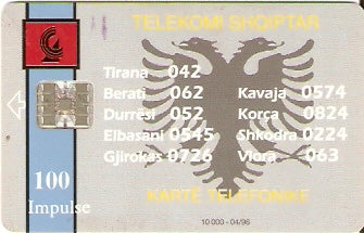 ALB-006 - Logo/Insig, 100 imp.