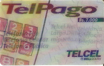 VEN-TELCEL-030 - TelPago (3D) 7.000