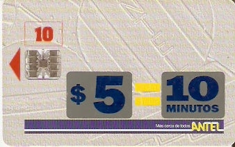 URU-C-001a - $5 = 10 Minutos