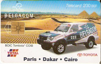 BEL-C-067B - Paris-Dakar-Cairo
