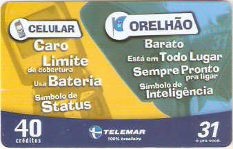 SET04-02 - Celular x Orelhão