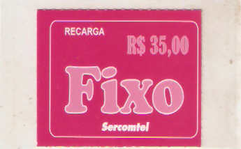 SERC-PF-020a - Recarga Fixo - 35,00