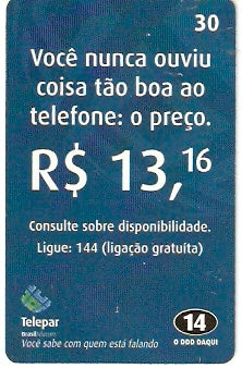 PR-320 - Preço R$ 13,16