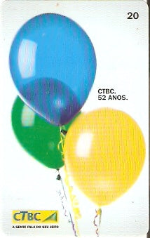 CTBC-T-1445 - CTBC 52 anos - 1/2 20C