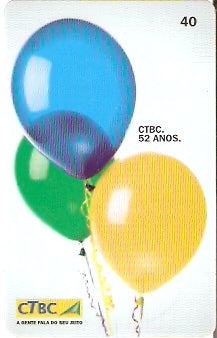 CTBC-T-1447 - CTBC 52 anos - 1/2 40C