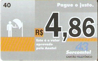 LON09-26 - Pague o Justo R$ 4.86