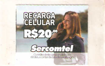 SERC-PC-042 - Recarga Celular - 20,00