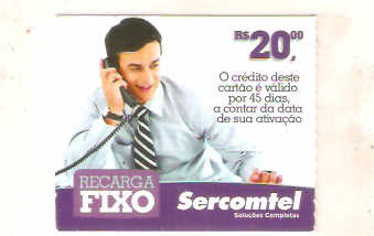 SERC-PF-033 - Recarga Fixo - 20,00
