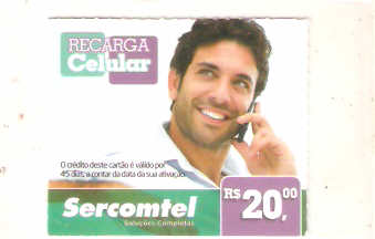 SERC-PC-047 - Recarga Celular R$ 20,00