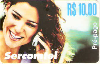 SERC-PC-028a - R$ 10,00 - Mulher no telefone