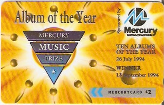 GBM-547A - Mercury Music Prize
