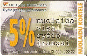 LIT-C031 - Cartão de Desconto