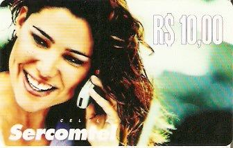 SERC-PC-027a - R$ 10,00 - Mulher no telefone