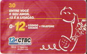 CTBC-T-0380 - 12 Ligações - 10/12