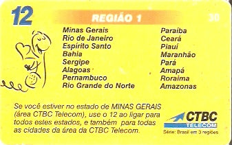 CTBC-T-0403 - 3 Regiões - 1/4