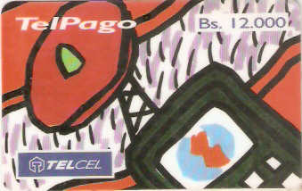 VEN-TELCEL-01-4a - Antena Vermelha 12.000