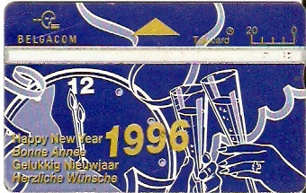 BELO-112(531G) - Feliz ano novo 1996