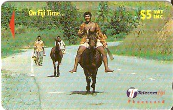 FIJ-156 - Villagers on Horseback