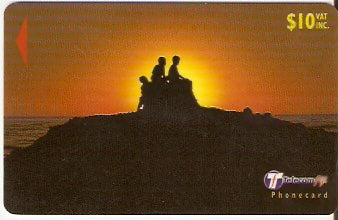 FIJ-176 - Crianças ao Por do Sol - 1