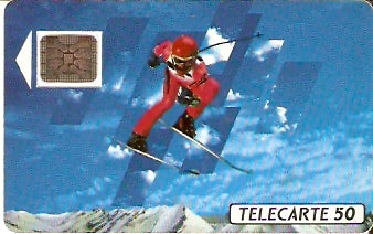 FRA-0150Ba - Esquiador