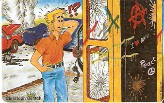 GER95PD08 - Vandalismo