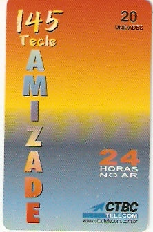 CTBC-T-0145 - Tecle Amizade - 1